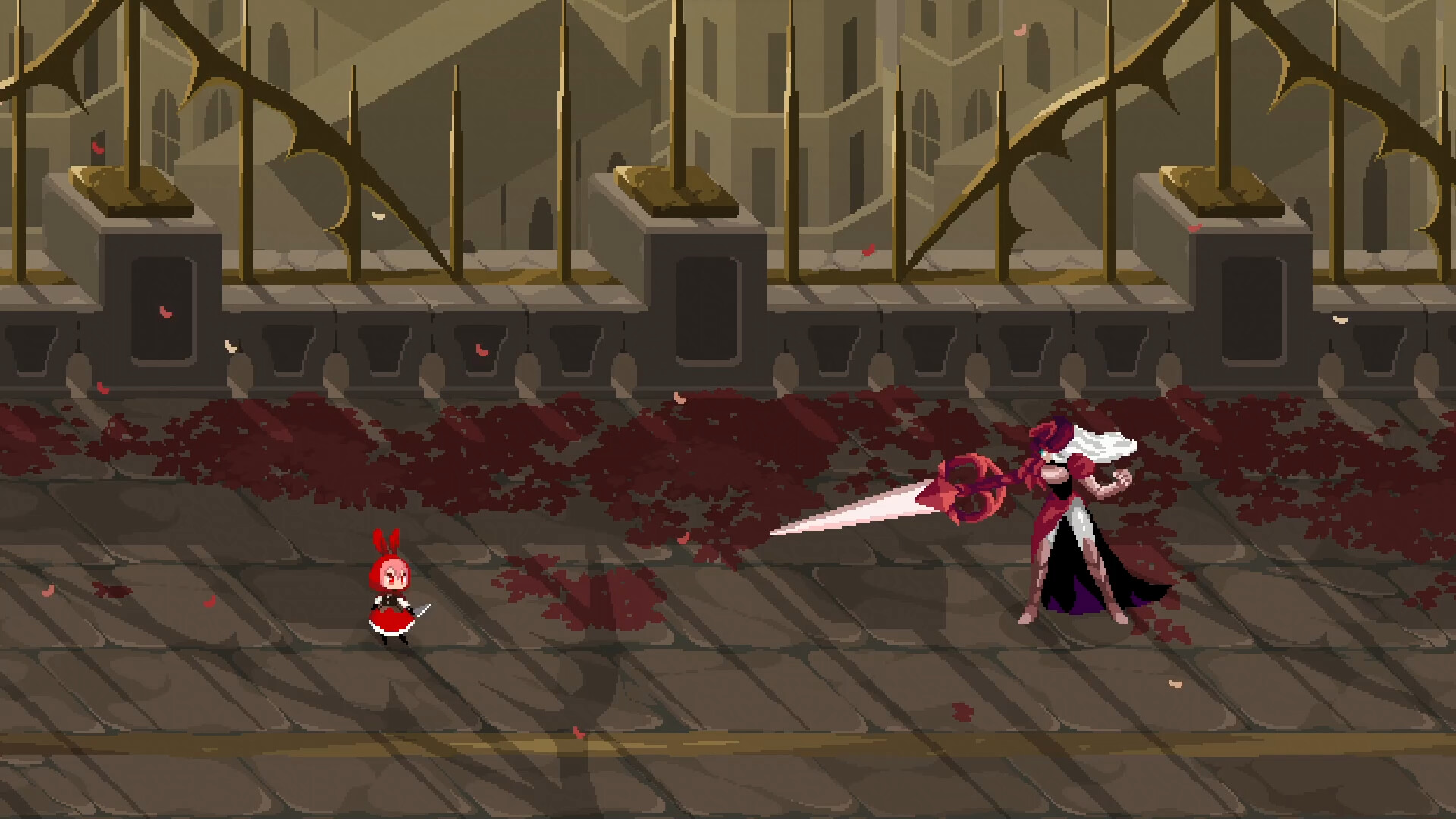 Rubinite Scarlet Kingdom environment and combat
